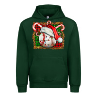 Forest Green baseball christmas Urban Hoodie - FaDigitalArtStudio