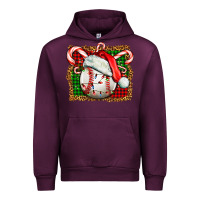 Mauve Wine baseball christmas Urban Hoodie - FaDigitalArtStudio