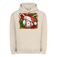 Pigment French Oak baseball christmas Urban Hoodie - FaDigitalArtStudio