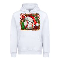 White baseball christmas Urban Hoodie - FaDigitalArtStudio