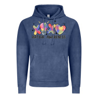 Vintage Denim autism awareness Vintage Hoodie - MaliasSmallBusiness