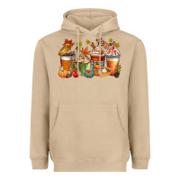 Mushroom fall coffee cups Heavyweight Hoodie - CowGirlArtShop