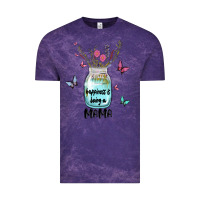 Cloud Purple mama preview costom name Vintage Tee - MaliasSmallBusiness