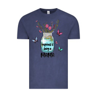 Vintage Denim mama preview costom name Vintage Tee - MaliasSmallBusiness