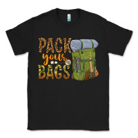 Black pack your bags Classic Tee - NancyCooperArtShop