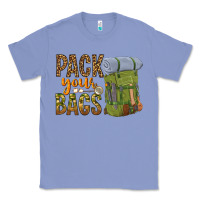 Colony Blue pack your bags Classic Tee - NancyCooperArtShop