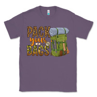 Lavender pack your bags Classic Tee - NancyCooperArtShop