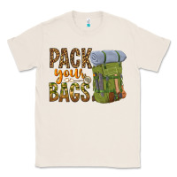 Natural pack your bags Classic Tee - NancyCooperArtShop