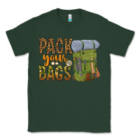 Sports Green pack your bags Classic Tee - NancyCooperArtShop