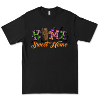Black halloween home sweet home Premium Tee - BundleAndBundleShop