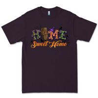 Plum halloween home sweet home Premium Tee - BundleAndBundleShop