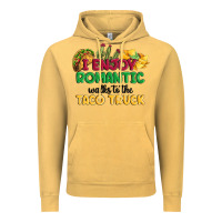 I Enjoy Romantic Walks To The Taco Truck Vintage Hoodie | Teevron