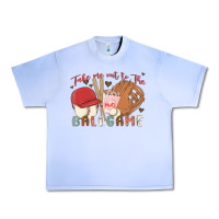 Grape Ice take me out to the ballgame Urban Heavy Tee - MaliasSmallBusiness