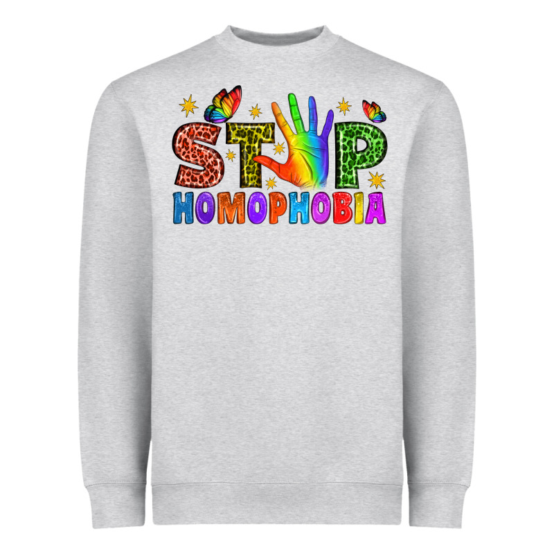 Western Stop Homophobia Heavyweight Sweatshirt by BundleAndBundleShop | Teevron