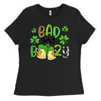 Black bad and boozy Ladies Tee - Artiststas