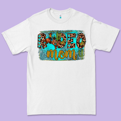 Rodeo Mom Premium Tee Designed By Jahusdesignshop