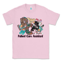Bubblegum Pink pca patient care assistant western Classic Tee - NancyCooperArtShop