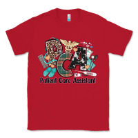 Red pca patient care assistant western Classic Tee - NancyCooperArtShop