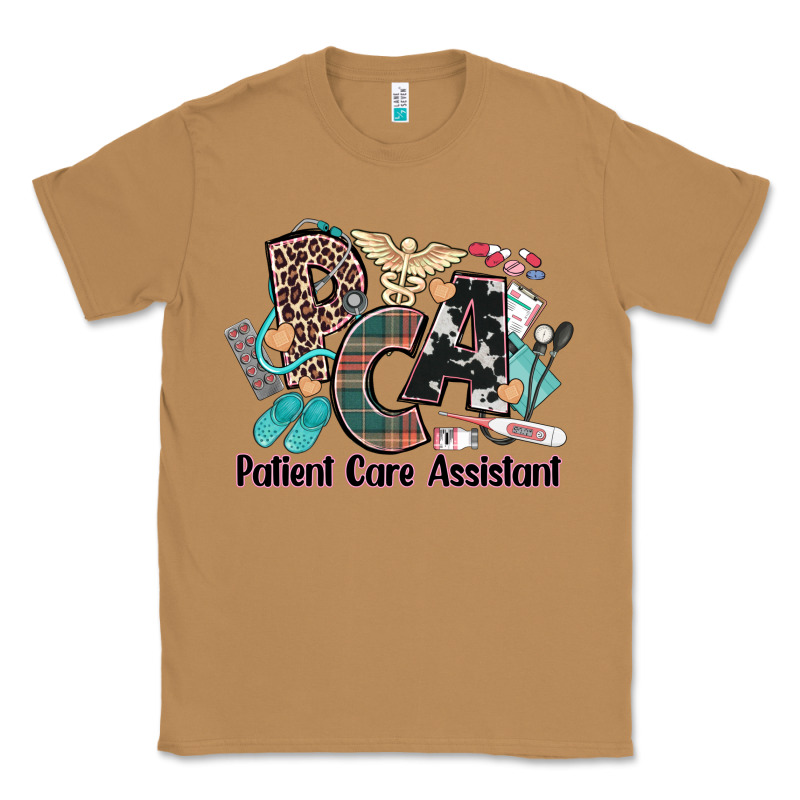 Pca Patient Care Assistant Western Classic Tee by NancyCooperArtShop | Teevron