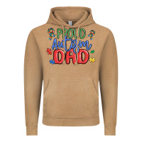 Vintage Camel proud autism dad Vintage Hoodie - MaliasSmallBusiness