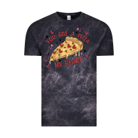 Cloud Black you got a pizza my heart Vintage Tee - MaliasSmallBusiness