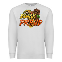 Dove Grey black and proud Premium Sweatshirt - HowdyJamesFarm