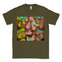 Army Green little debbie tree cakes leopard turquoise Classic Tee - JahusDesignShop