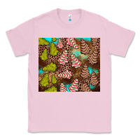 Bubblegum Pink little debbie tree cakes leopard turquoise Classic Tee - JahusDesignShop