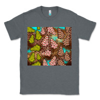 Charcoal Heather little debbie tree cakes leopard turquoise Classic Tee - JahusDesignShop