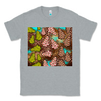Heather Grey little debbie tree cakes leopard turquoise Classic Tee - JahusDesignShop
