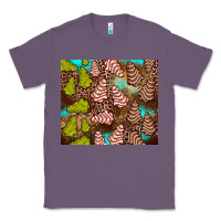 Lavender little debbie tree cakes leopard turquoise Classic Tee - JahusDesignShop