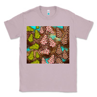 Lilac little debbie tree cakes leopard turquoise Classic Tee - JahusDesignShop