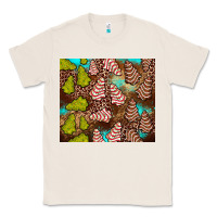 Natural little debbie tree cakes leopard turquoise Classic Tee - JahusDesignShop