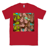 Red little debbie tree cakes leopard turquoise Classic Tee - JahusDesignShop