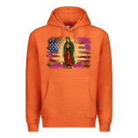 Carrot america our lady of guadalupe Premium Hoodie - JahusDesignShop
