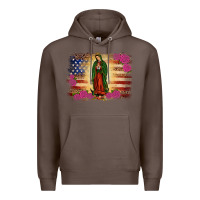 America Our Lady Of Guadalupe Premium Hoodie | Teevron