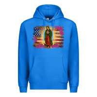True Royal america our lady of guadalupe Premium Hoodie - JahusDesignShop