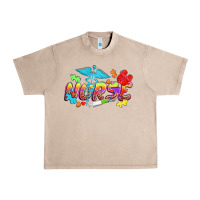 French Oak Autism Nurse Urban Heavy Tee - NancyCooperArtShop