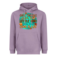 Lavender give thanks for a little and you will find a lot Heavyweight Hoodie - CowGirlArtShop
