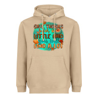 Mushroom give thanks for a little and you will find a lot Heavyweight Hoodie - CowGirlArtShop