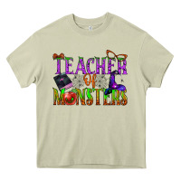 Mossy teacher of monsters Heavy Core Tee - BundleAndBundleShop
