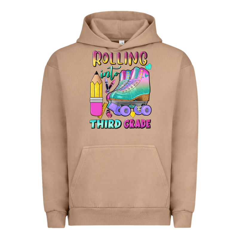 Rolling Into Third Grade Urban Hoodie by BundleAndBundleShop | Teevron