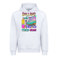 White rolling into third grade Urban Hoodie - BundleAndBundleShop