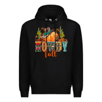 Black howdy fall Premium Hoodie - CowGirlArtShop