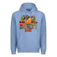 Colony Blue howdy fall Premium Hoodie - CowGirlArtShop