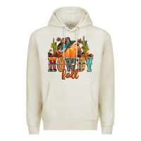 Oatmeal Heather howdy fall Premium Hoodie - CowGirlArtShop