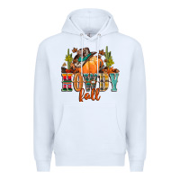 White howdy fall Premium Hoodie - CowGirlArtShop
