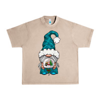 French Oak winter gnome with snow globe Urban Heavy Tee - NancyCooperArtShop