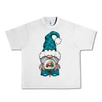 Lunar Rock winter gnome with snow globe Urban Heavy Tee - NancyCooperArtShop