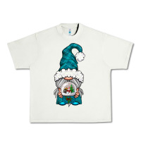 Pistachio winter gnome with snow globe Urban Heavy Tee - NancyCooperArtShop